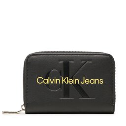 Calvin Klein Jeans Μικρό Πορτοφόλι Γυναικείο Calvin Klein Jeans Sculpted Med Zip Around Mono K60K607229 0GN