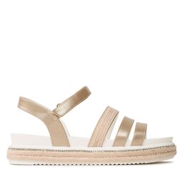 

Еспадрильї Tommy Hilfiger Platform Velcro Sandal T3A2-32761-0568 S Platinum 514, Золотий