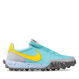 

Взуття Nike Waffle Racer Crater CT1983 400 Bleached Aqua/Speed Yellow, Голубий