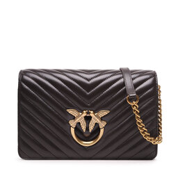 Pinko Дамска чанта Pinko Love Click Classic PE 23 PLTT 100063 A0GK Dark Brown M04Q
