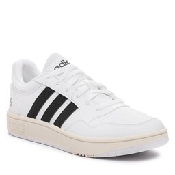 adidas Boty adidas Hoops 3.0 Low Classic Vintage Shoes GY5434 White/Black