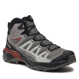 Salomon Chaussures de trekking Salomon X Ultra 360 Mid Gore-Tex L47447800 Pewter / Black / Burnt Henna