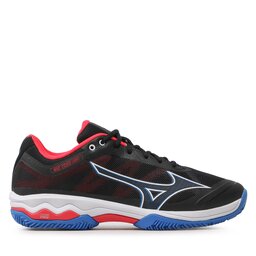 

Взуття Mizuno Wave Exceed Light Padel 61GB222210 Black/White/Opera Red, Чорний