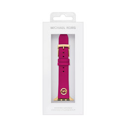 Michael Kors Csereszíj az Apple Watch-hoz Michael Kors MKS8061E Rózsaszín