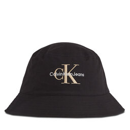 Calvin Klein Jeans Καπέλο Calvin Klein Jeans Monogram Bucket Hat K50K510788 Μαύρο