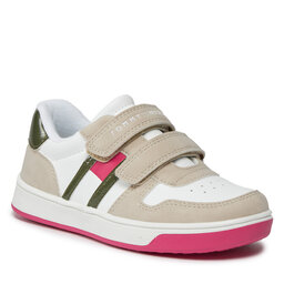 Tommy Hilfiger Sneakers Tommy Hilfiger T1A9-32954-1434Y609 S Beige/Off White/Army Green Y609