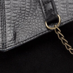 

Сумка Pieces Pcselva Leather Small Cross Body Fc 17127689 Black/Black Croc, Чорний