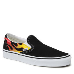 Vans Tenisky Vans Classic Slip-On VN0A38F7PHN1 (Flame) Black/Black/Tr Wht