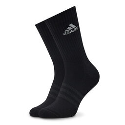 

Набір з 3 пар низьких шкарпеток unisex adidas Cushioned Crew IC1310 Black/White, Чорний