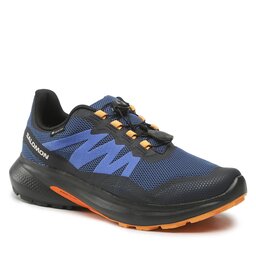 Salomon Pantofi Salomon Hypulse Gtx GORE-TEX L41596100 Estale Blue/Black/Blazing Orange