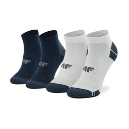4F 2er-Set niedrige Herrensocken 4F H4L22-SOM002 10M/31M