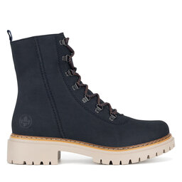 Rieker Botines planos Rieker 72643-14 Azul