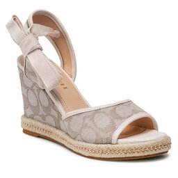 Coach Espadrillos Coach Page Jacquard C8929 Stone/Chalk