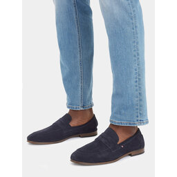 

Туфлі Tommy Hilfiger Casual Light Flexible Sde Loafer FM0FM04988 Desert Sky DW5, Cиній