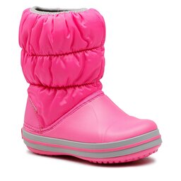 Crocs Sněhule Crocs Winter Puff 14613-6TR Růžová