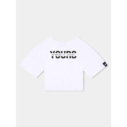 DKNY DKNY T-Shirt D35T18 S Weiß Regular Fit