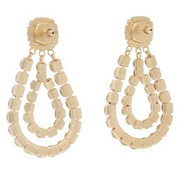 

Сережки TWINSET 231AA4250 Crystal 00888, Золотий