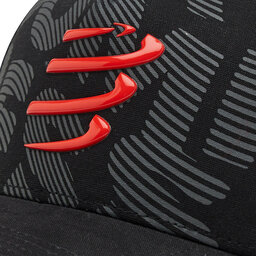 

Бейсболка Compressport Trucker Cap CU00008B_990 Black, Чорний