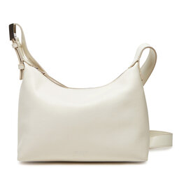 Calvin Klein Borsetta Calvin Klein Hardware Strap Medium Crossbody K60K613028 Bianco