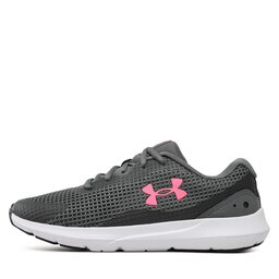 

Взуття Under Armour UA W Surge 3 3024894-103 Pitch Gray/White/Cerise, Сірий