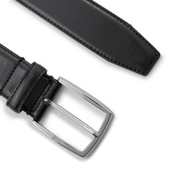 

Чоловічий ремінь Boss 50471174 Black 001, Чорний
