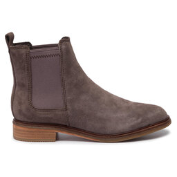 

Челсі Clarks Clarkdale Arlo 261451184 Taupe Suede, Сірий