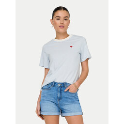 JDY JDY Marškinėliai Pisa 15298612 Žydra Regular Fit