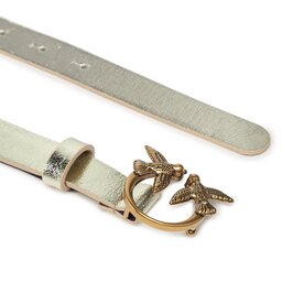 

Жіночий ремінь Pinko Love Berry H2 Belt 20231 PLT01 100143.A0QT Oro/Argent HI5Q, Золотий