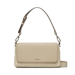 Handtasche Calvin Klein Ck Must K60K611342 Weiß | eschuhe.de