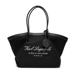 KARL LAGERFELD Handtasche KARL LAGERFELD 241W3005 Black Z999