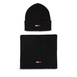 

Набір Шарф і Шапка Tommy Hilfiger Tjw Flag Beanie And Scarf AM0AM11677 Black BDS, Чорний
