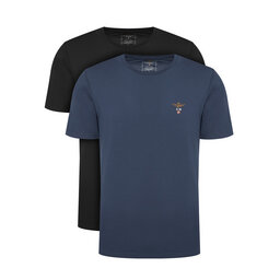 Aeronautica Militare Aeronautica Militare Комплект футболок AM1UTI001B Кольоровий Regular Fit