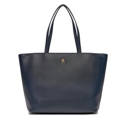 Tommy Hilfiger Sac à main Tommy Hilfiger Th Essential Sc Tote Corp AW0AW16089 Space Blue DW6