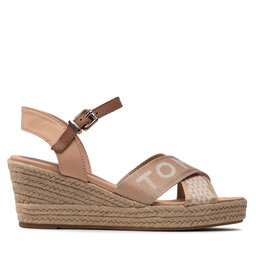 

Еспадрильї Tommy Hilfiger Tommy Webbing Low Wedge Sandal FW0FW06297 Sandrift ABR, Бежевий