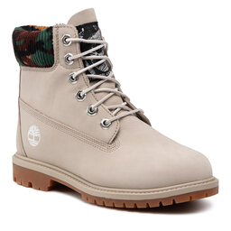 Timberland Trappers Timberland Heritage 6 In Waterproof Boot TB0A2M83K511 Lt Tpe Nubuck W Camo