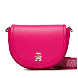 

Сумка Tommy Hilfiger Th City Summer Saddle Bag AW0AW14877 TIK, Рожевий