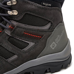 

Трекінгові черевики Jack Wolfskin Vojo 3 Texapore Mid M 4042461 Grey/Orange, Сірий
