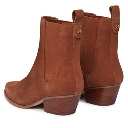 

Ботильйони MICHAEL Michael Kors Kinlee Bootie 40F3KNME5S Luggage, Коричневий