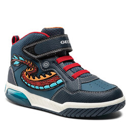 Geox Сникърси Geox J Inek B. E J949CE 05411 C4327 D Avio/Red