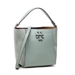 

Сумка Tory Burch Mcgraw Small Bucket Bag 88219 Blue Celadon 473, Зелений