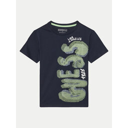 Guess Guess Póló L5GI12K8HM4 Kék Classic Fit