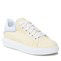 Flamingo Sneakersy Flamingo F01600-V Yellow/White