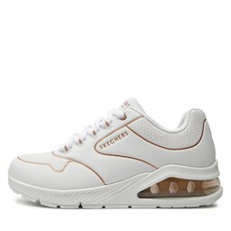 

Снікерcи Skechers Golden Trim 155637/WTGD White/Gold, Білий