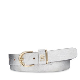 Tommy Hilfiger Curea de Damă Tommy Hilfiger Th Timeless 2.5 Silver AW0AW15377 Metallic Silver 0IM