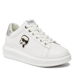 KARL LAGERFELD Sneakers KARL LAGERFELD KL62530N White Lthr w/Silver 01S