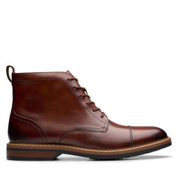 Clarks Zimske čizme Clarks Aldwin Cap 26179733 Smeđa