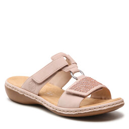 Rieker Παντόφλες Rieker 65980-31 Rosa