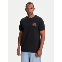 Converse Converse T-Shirt Skeleton Party 10027726-A01 Μαύρο Regular Fit