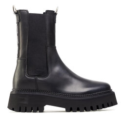 Bronx Kotníková obuv s elastickým prvkem Bronx 47268-A Černá