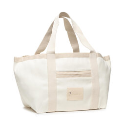 

Сумка Manebi Tote Bag B 0.1 At White Canvas, Бежевий